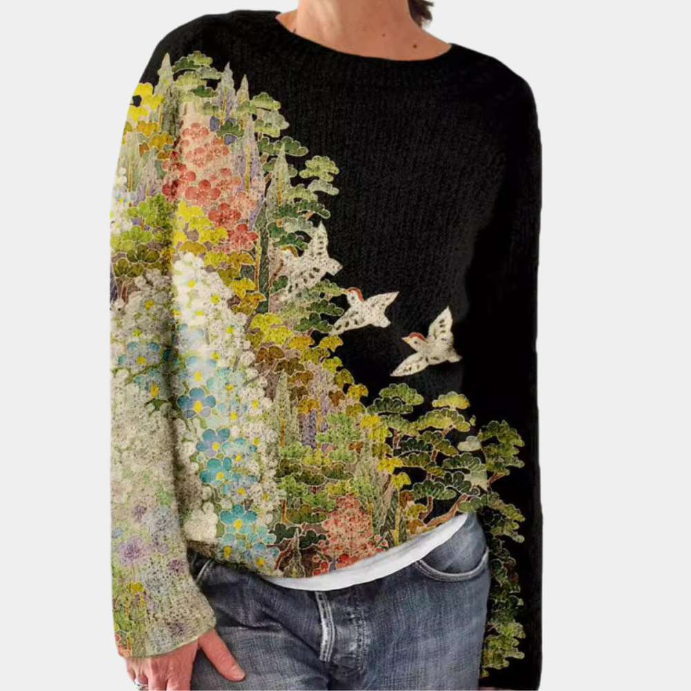 LAURA - Pull à Motifs pour Femmes