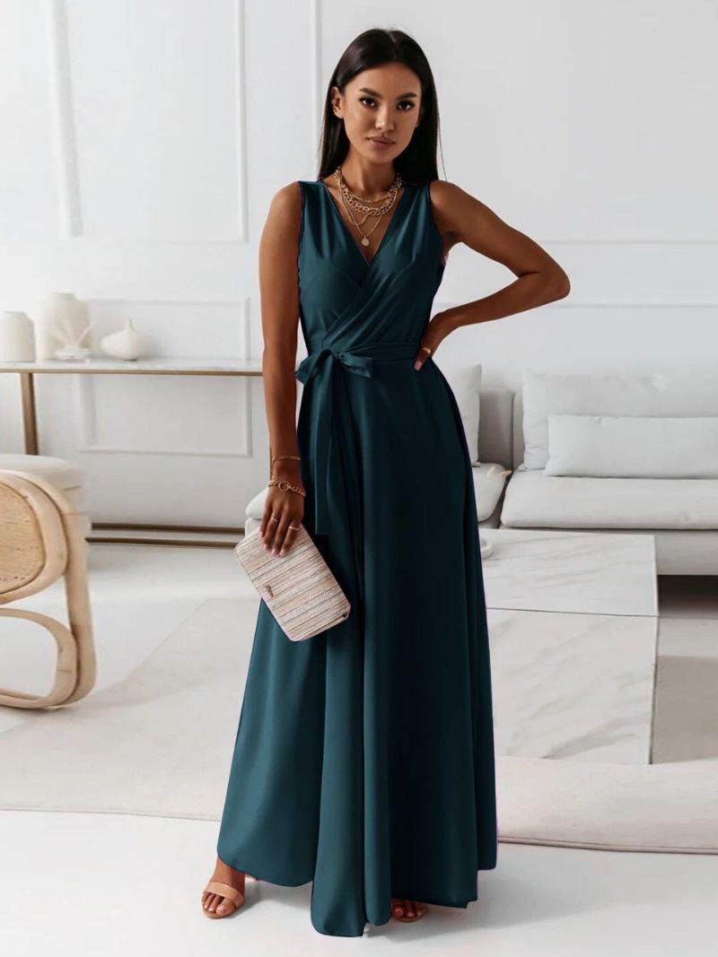 Robe Femme Élégante Longue – Robe Confortable avec Coupe Avantageuse & Tissu Respirant