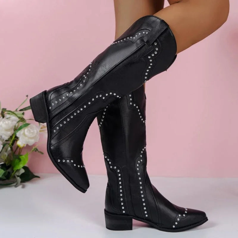 Bottes Country Féminines Rétro