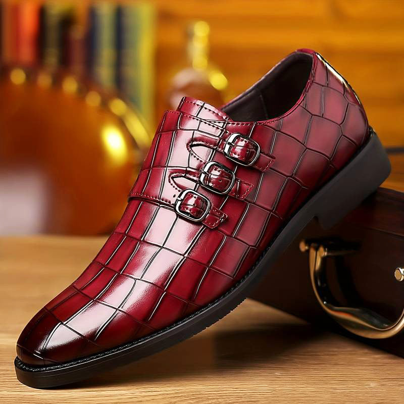 Chaussures De Mariage Élégantes Pour Homme Noir Bout Pointu