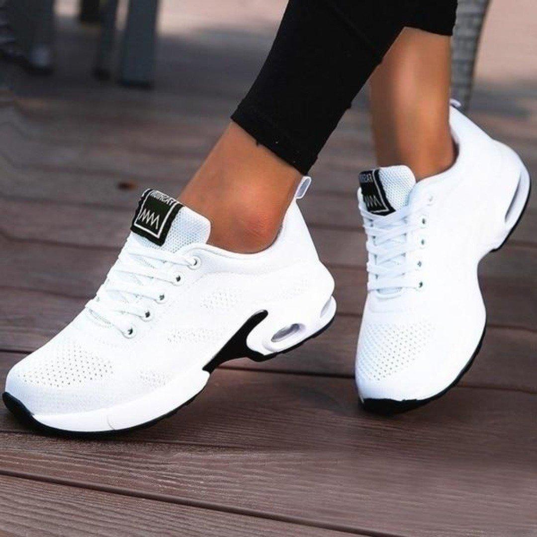 Baskets Femme Violet Bleu Confortables