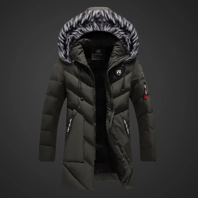 Manteau épais pour homme | hivernal