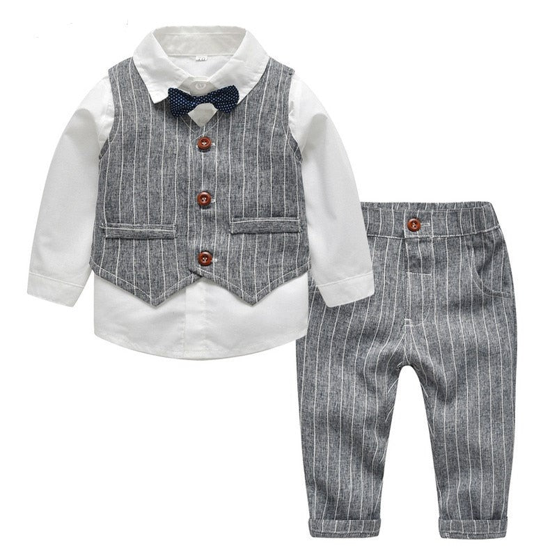 Aiden - Costume Décontracté 3 Pièces Élégant