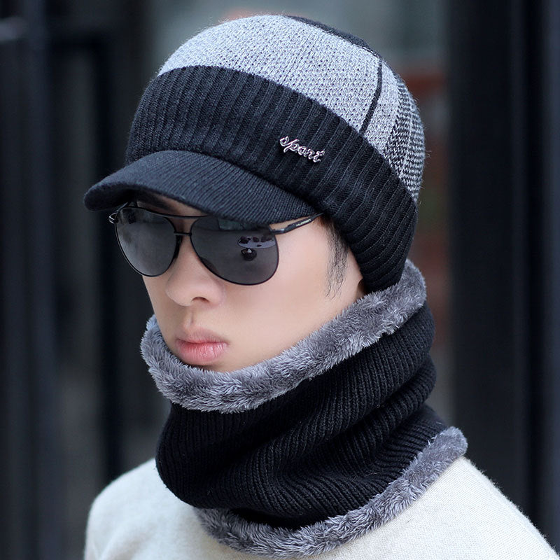 Bonnet Hivernal avec Masque de Visage Intégré