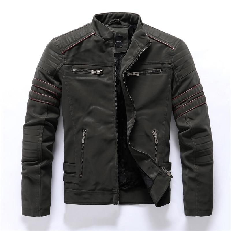 Veste Moto Styliste à Fermeture Éclair pour Homme | Parfaite pour Le Quotidien