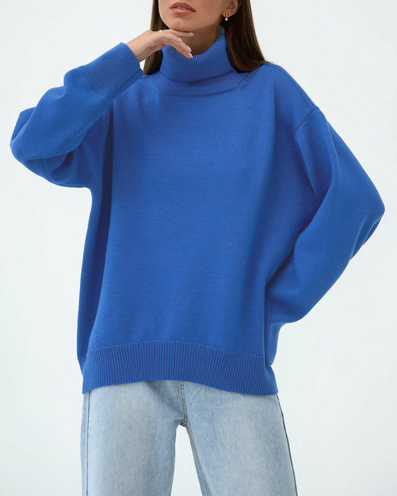 Pull Femme Col Roulé Chic