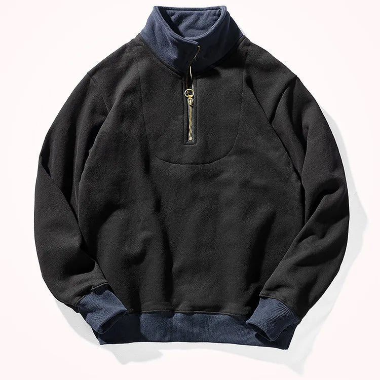 Pull Homme Décontracté À Zip