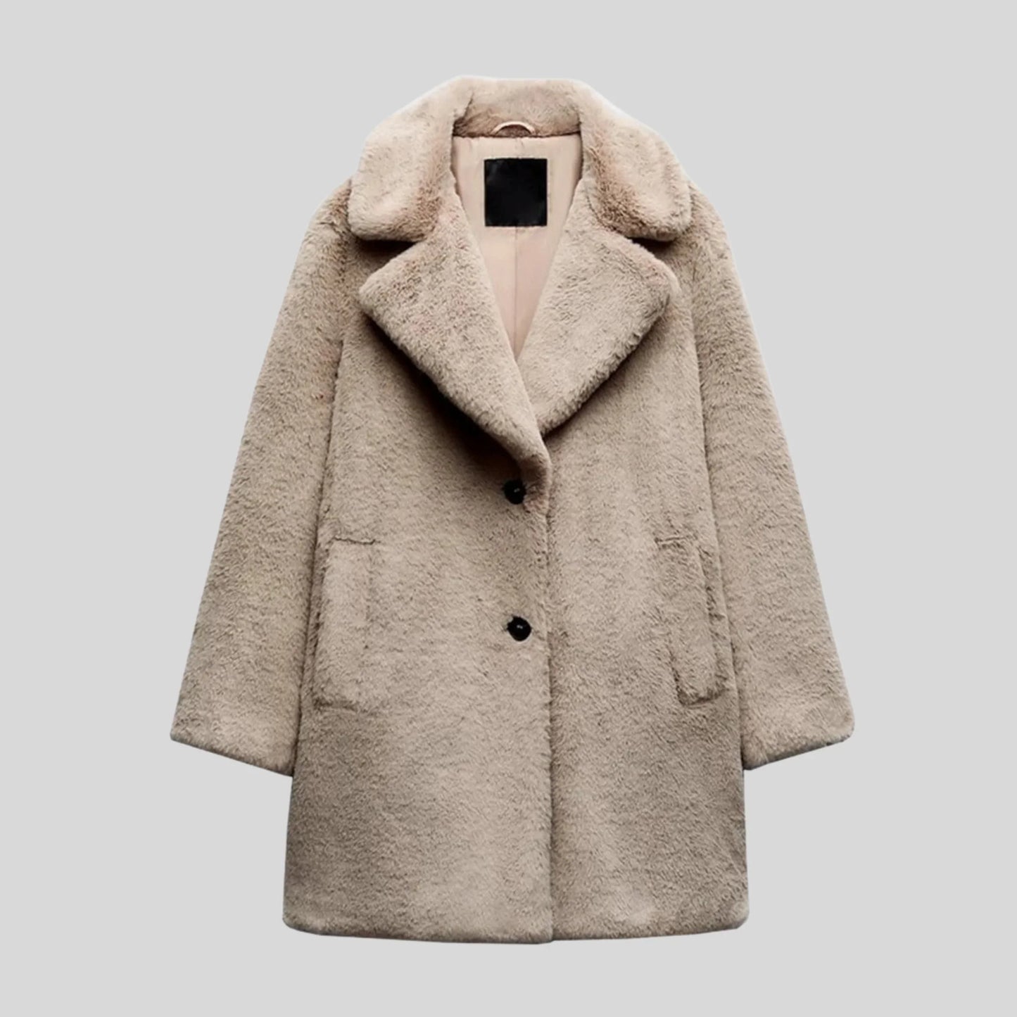 Manteau Teddy Douillet Femme Hiver