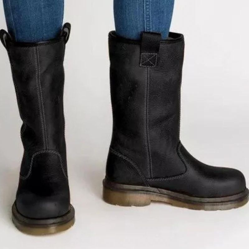 Bottes Hiver Féminines – Chaussures Chaudes et Confortables avec Semelle Grip