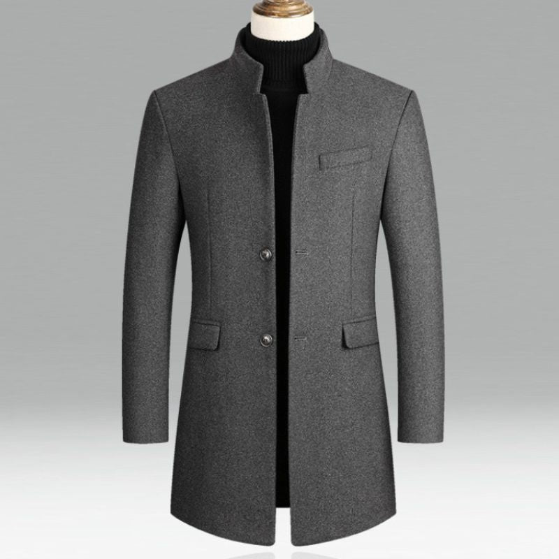 Manteau Homme Hiver Chic Longueur Classique