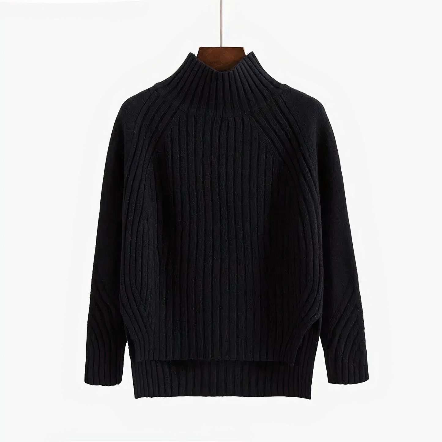 Pull Femme Hiver Douillet en Coton Mélangé Chaud et Confortable