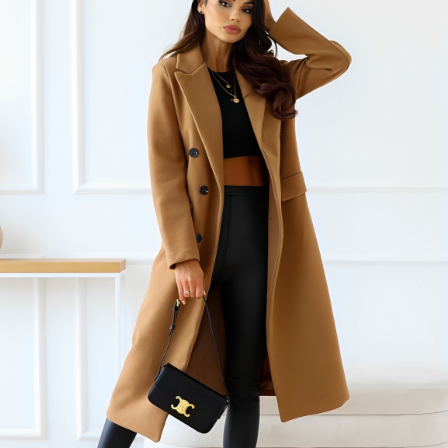 Manteau Femme Hiver Long et Douillet