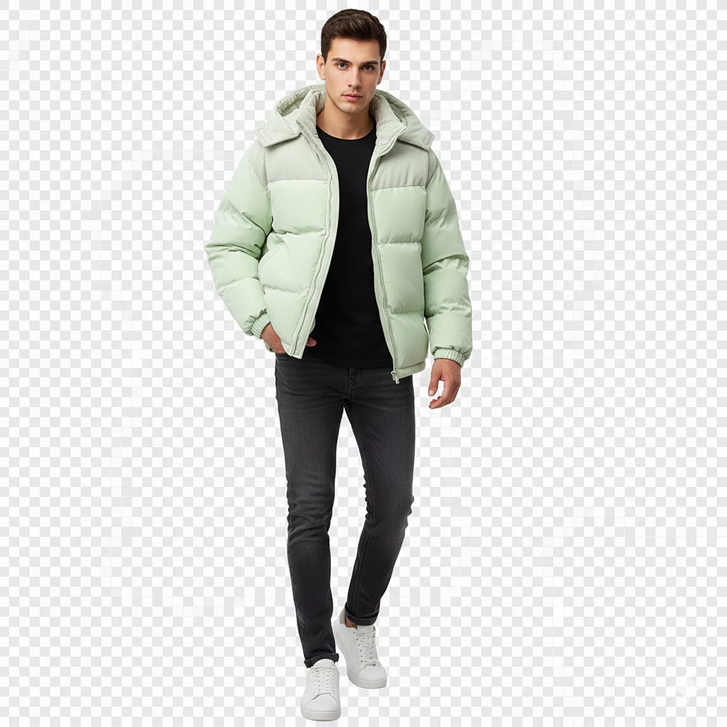 Veste Hiver Homme Élégante à Capuche - Doublée Chaude et Étanche