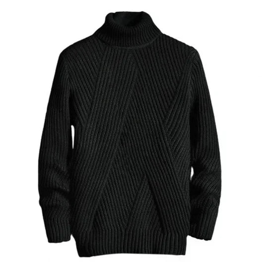 Pull épais et chaud pour hommes cols ronds