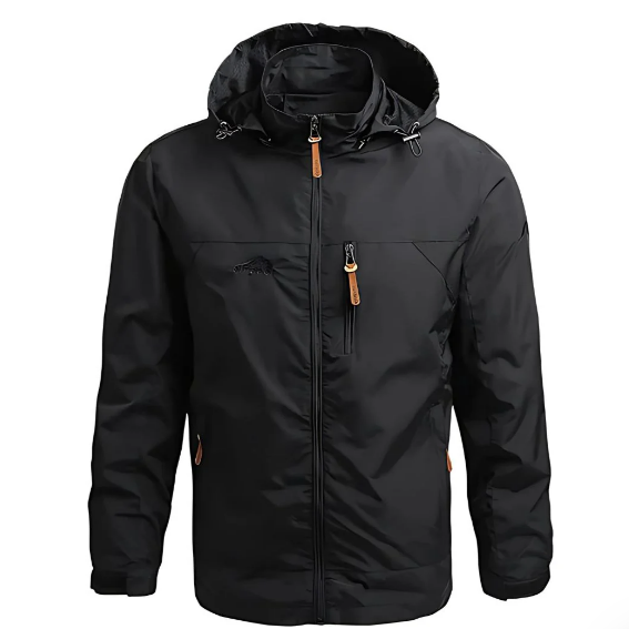 Veste Homme Imperméable Sport avec Capuche et Poches multiples