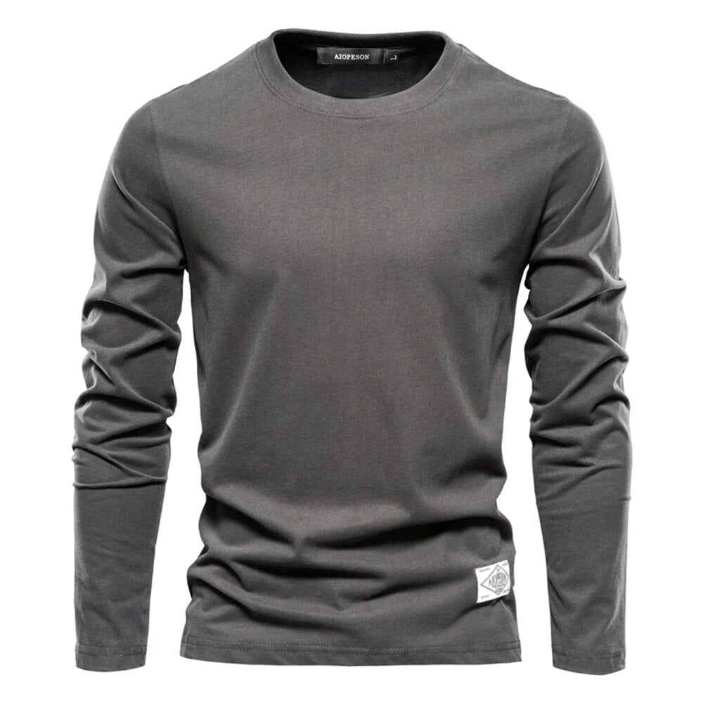 T-shirt Homme Élégant Manches Longues