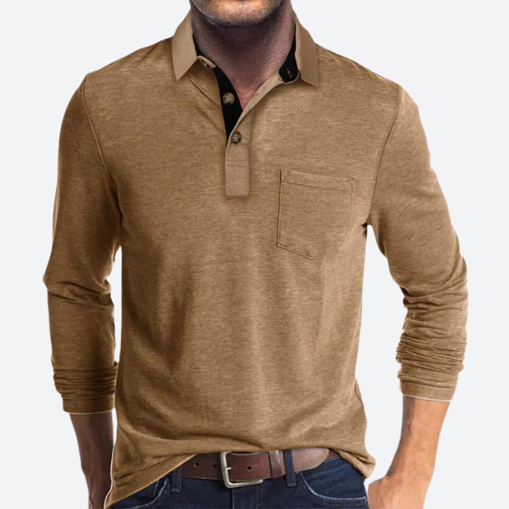 Polo Coton Doux Homme - Chemise Polo Classique et Confortable