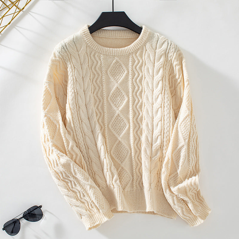 Pull Femme Élégant Manches Longues