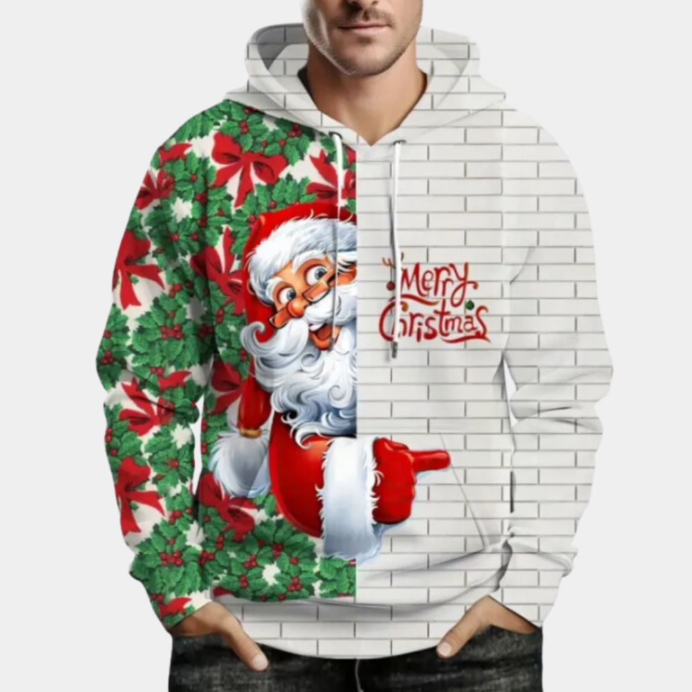 BASTIAN - Hoodie Élégant de Noël pour Hommes