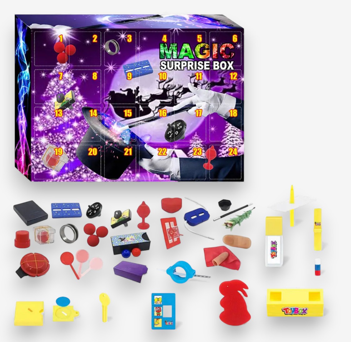Boîte Mystère Calendrier Enchanté - LuxeStyle