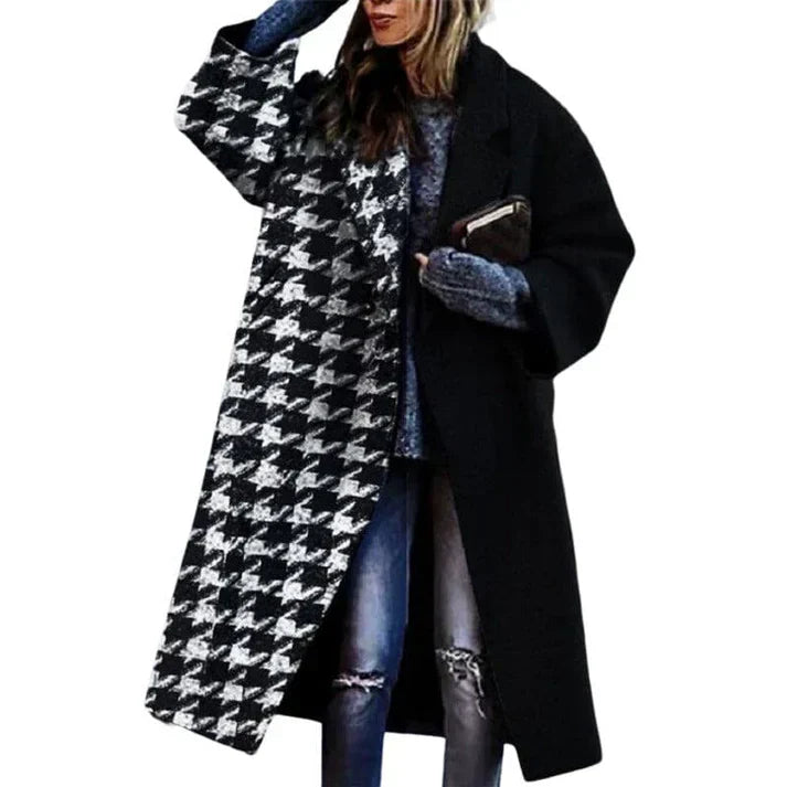 Manteau Femme Élégant à Ceinture pour Hiver