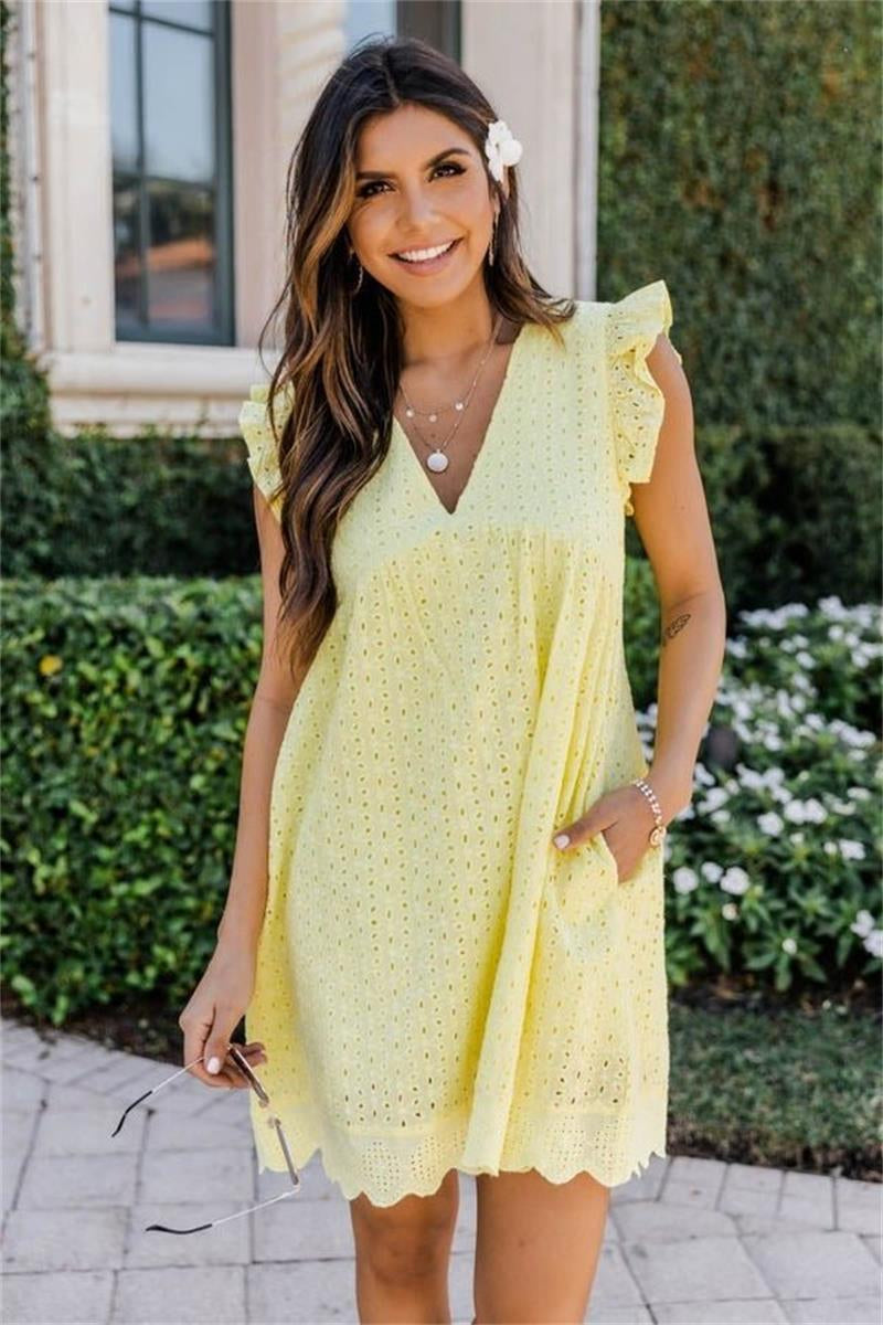 Robe Plage Été Femme sans Manches
