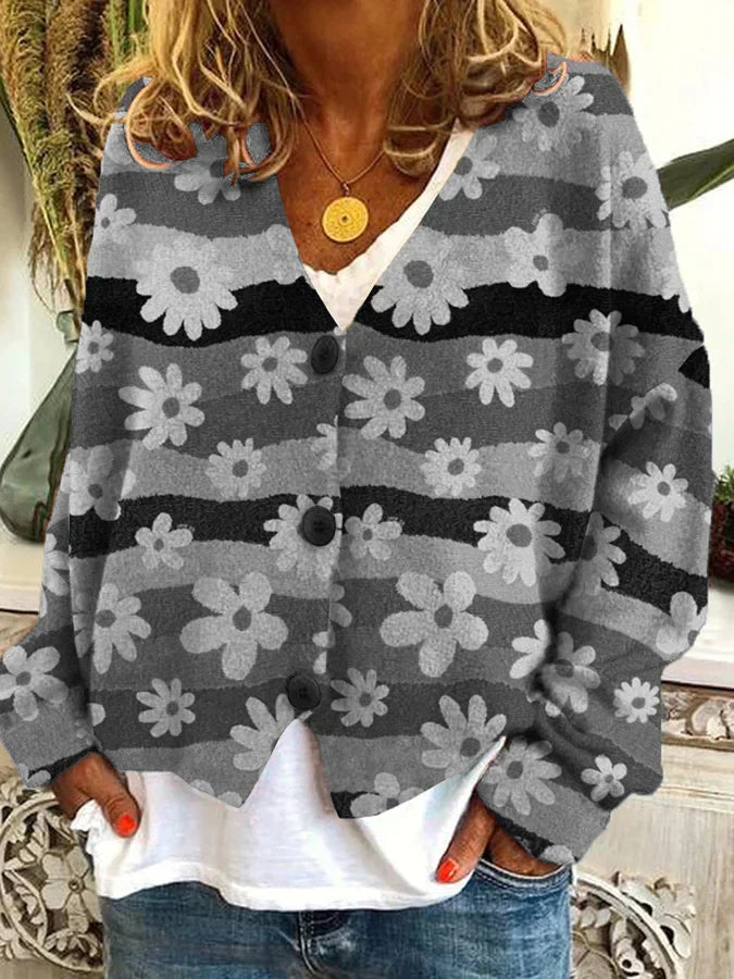 Cardigan Femme Longue Ligne Douce