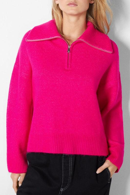 Pull Femme Col Haut Sport Chic - LuxeStyle