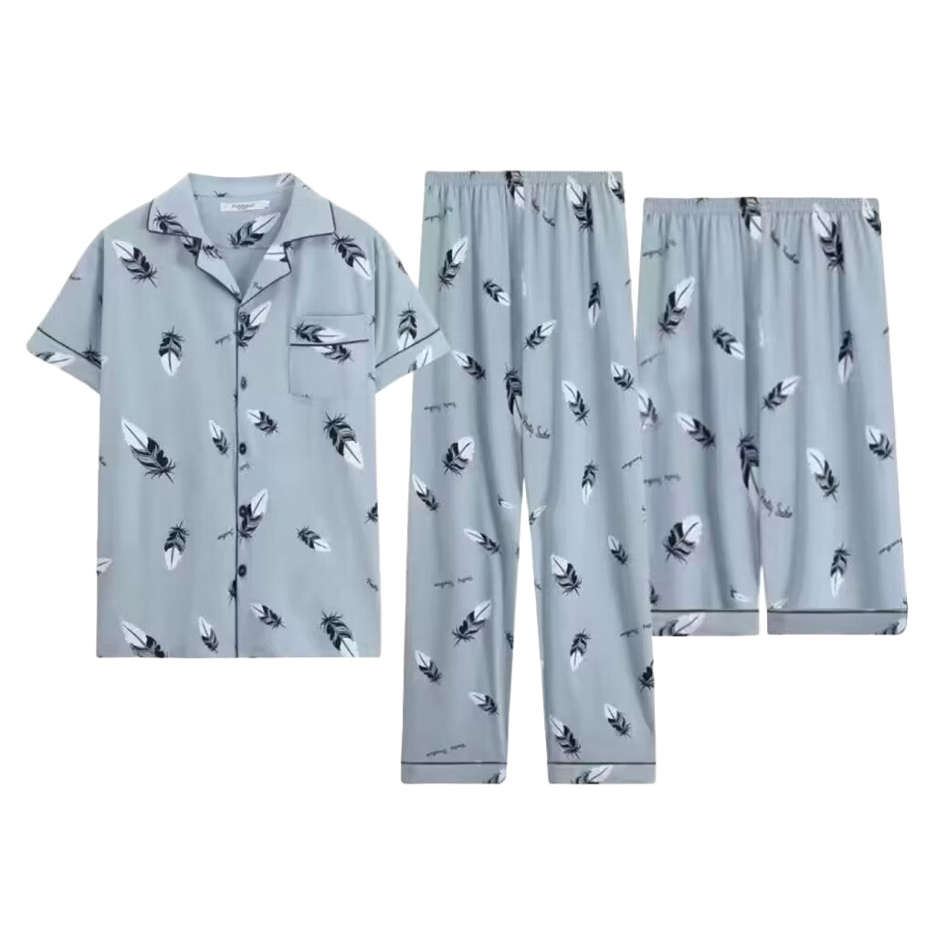 Pyjama Homme Été Léger et Confortable
