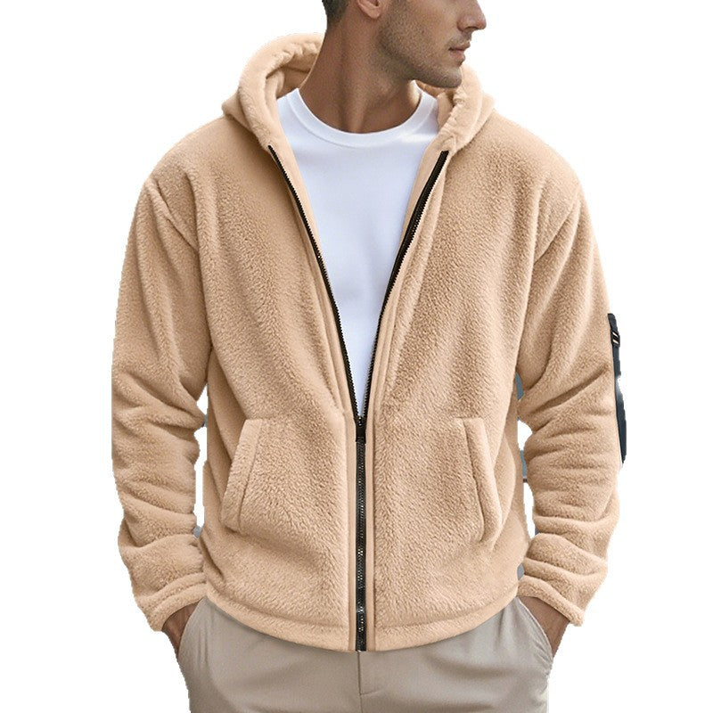 Sweat à Capuche Zippé Homme Pratique et Confortable