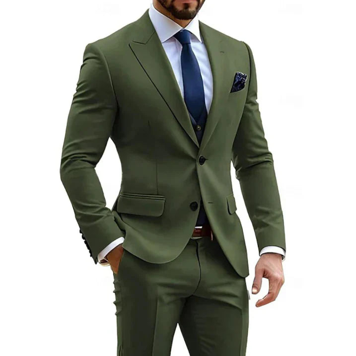 Costume Mariage Élégant Pour Homme Taille Sur Mesure - luxestyle