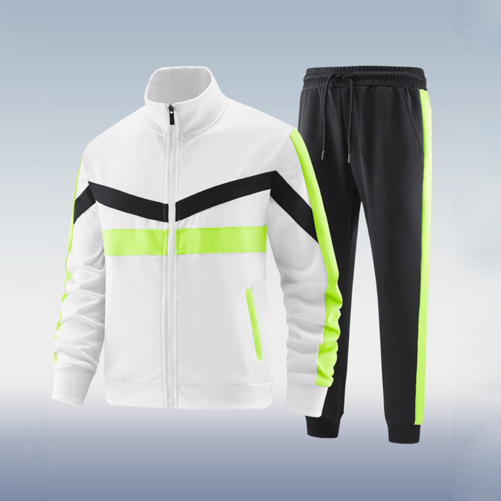 Survêtement Homme Confortable Veste Et Pantalon Sport