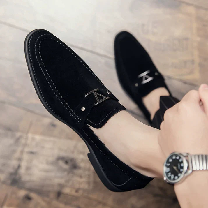 Mocassins Mariage Élégants Pour Homme À Boucle En Amande - luxestyle