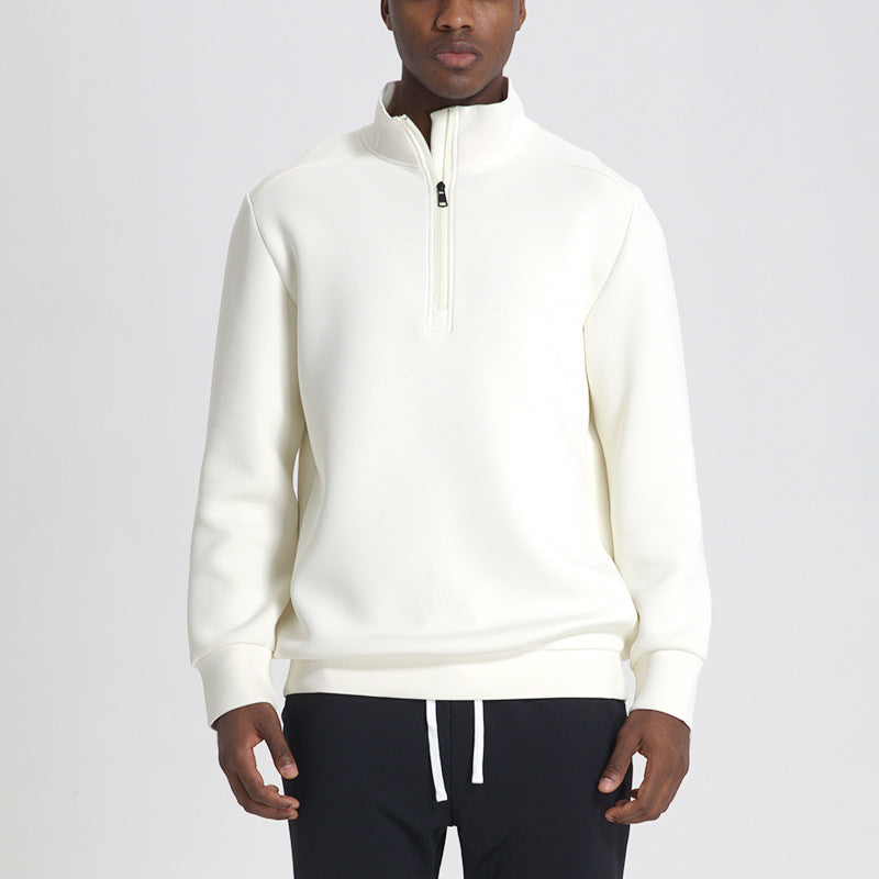 Sweat à Capuchon et Fermeture Éclair pour Homme Hiver