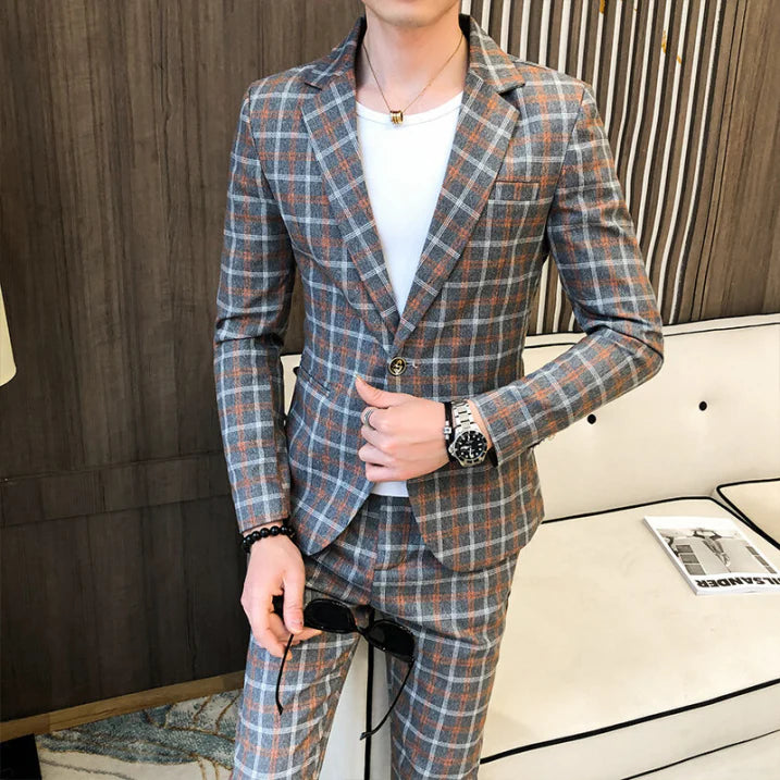 Costume Mariage Homme 2 Pièces Élégant