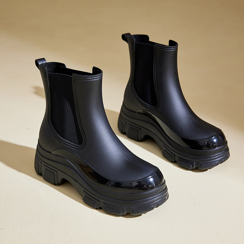 Bottines Femmes Courtes Élastiques pour Marche - LuxeStyle
