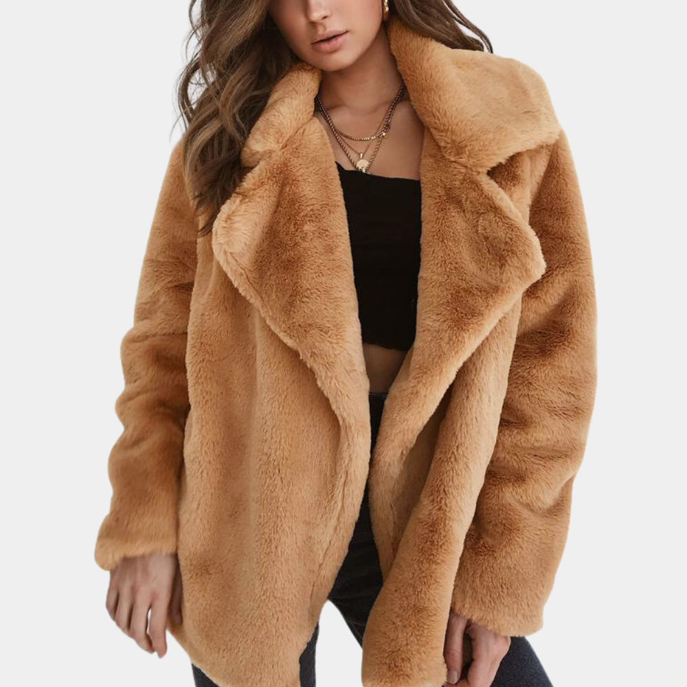 Manteau Grande Taille Détendu pour Femme | Parfait pour Automne Hiver
