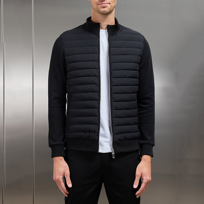 Veste polaire homme gris chaud hiver