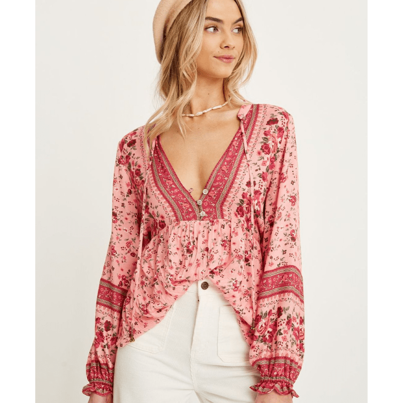 Robe Femme Imprimé Fleur Décontractée - LuxeStyle