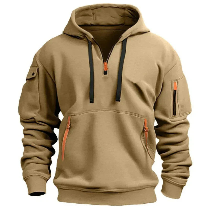 Sweat à Capuche Masqué Homme - Pratique pour Tous les Jours