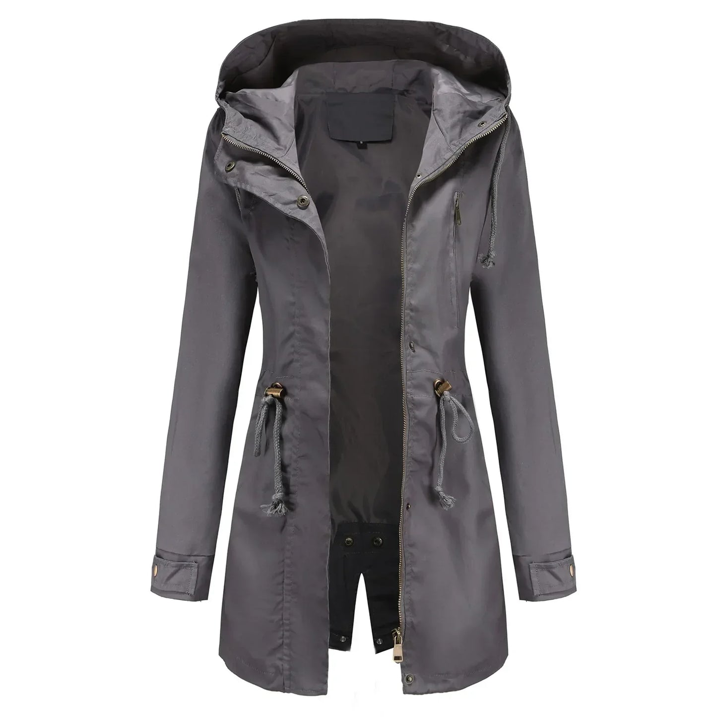 Parka Femme Hiver Élégante - Capuche et Doublure Chaude