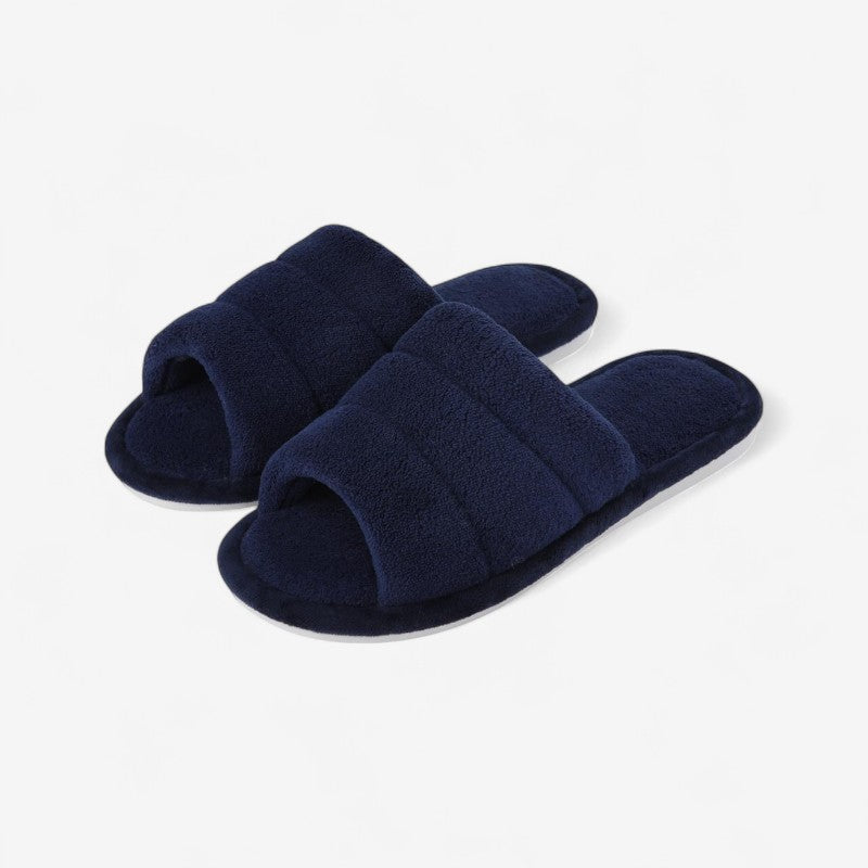 Chaussons Pelucheux Confort Antidérapants