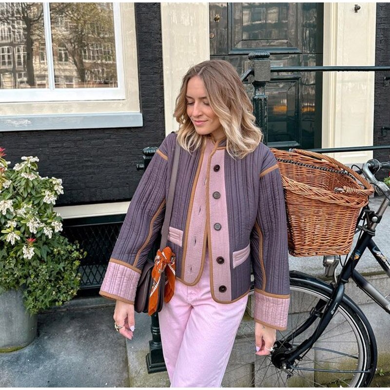 Veste Féminine Élégante et Chaude pour Automne