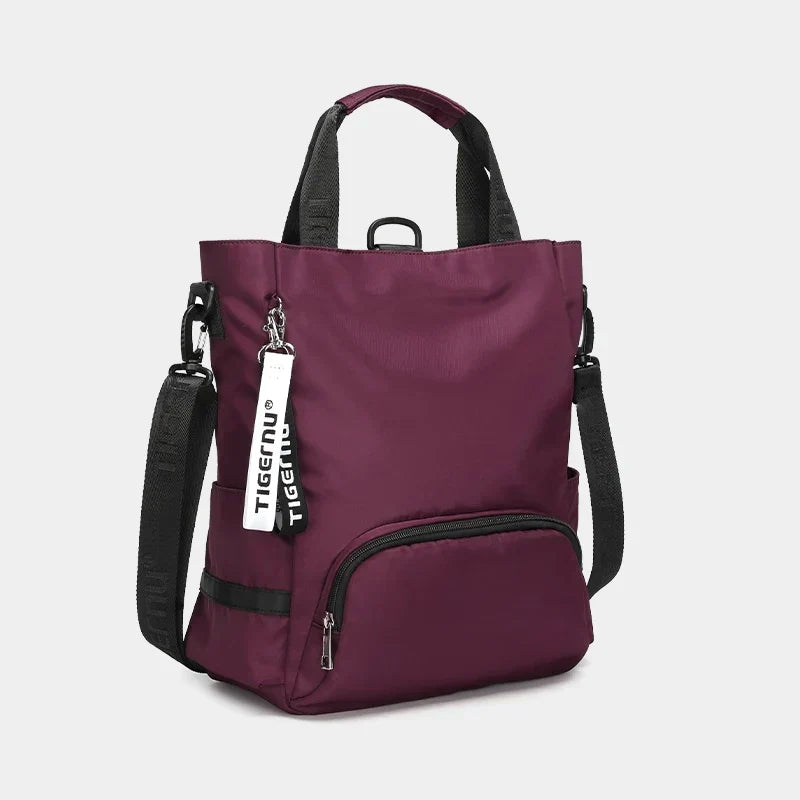 Sac à épaule Femme Bleu Marine en Nylon