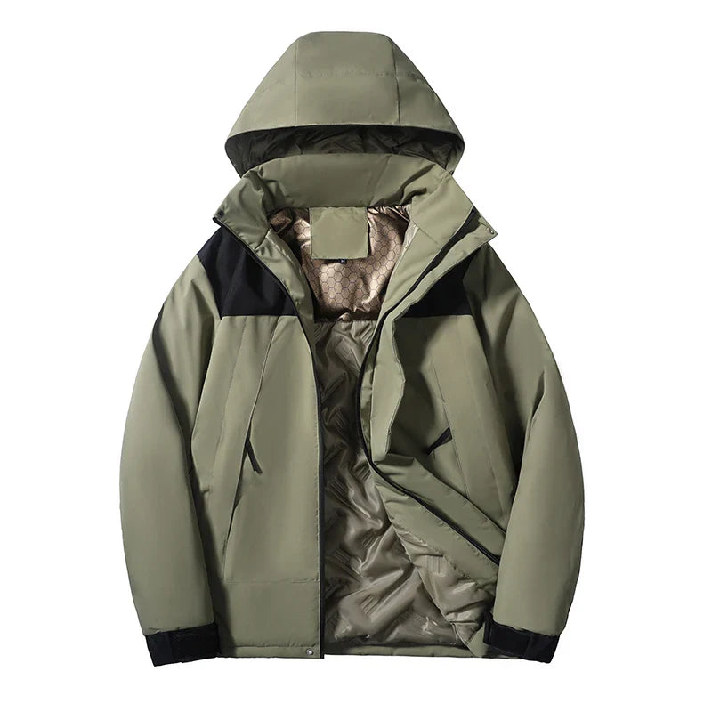 Veste imperméable femme chaude et élégante hiver