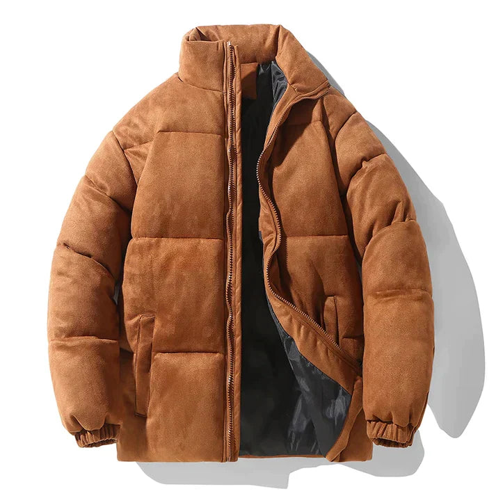 Manteau Hiver Élégant avec Capuchon pour Homme
