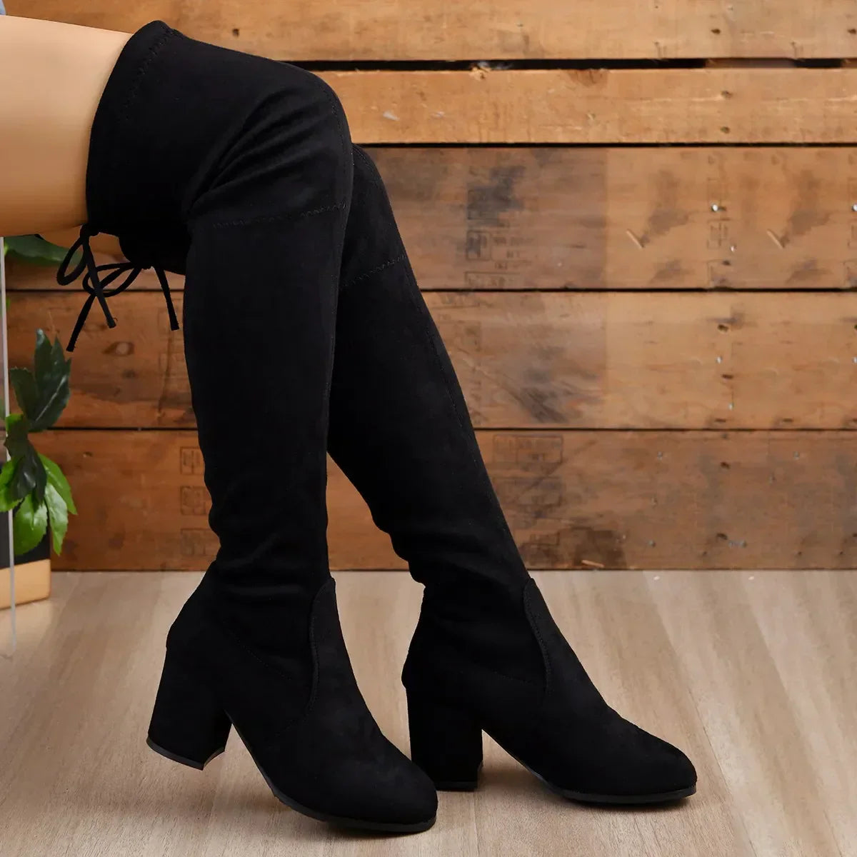 Bottes Haut de Gamme au-Dessus du Genou pour Femme - LuxeStyle