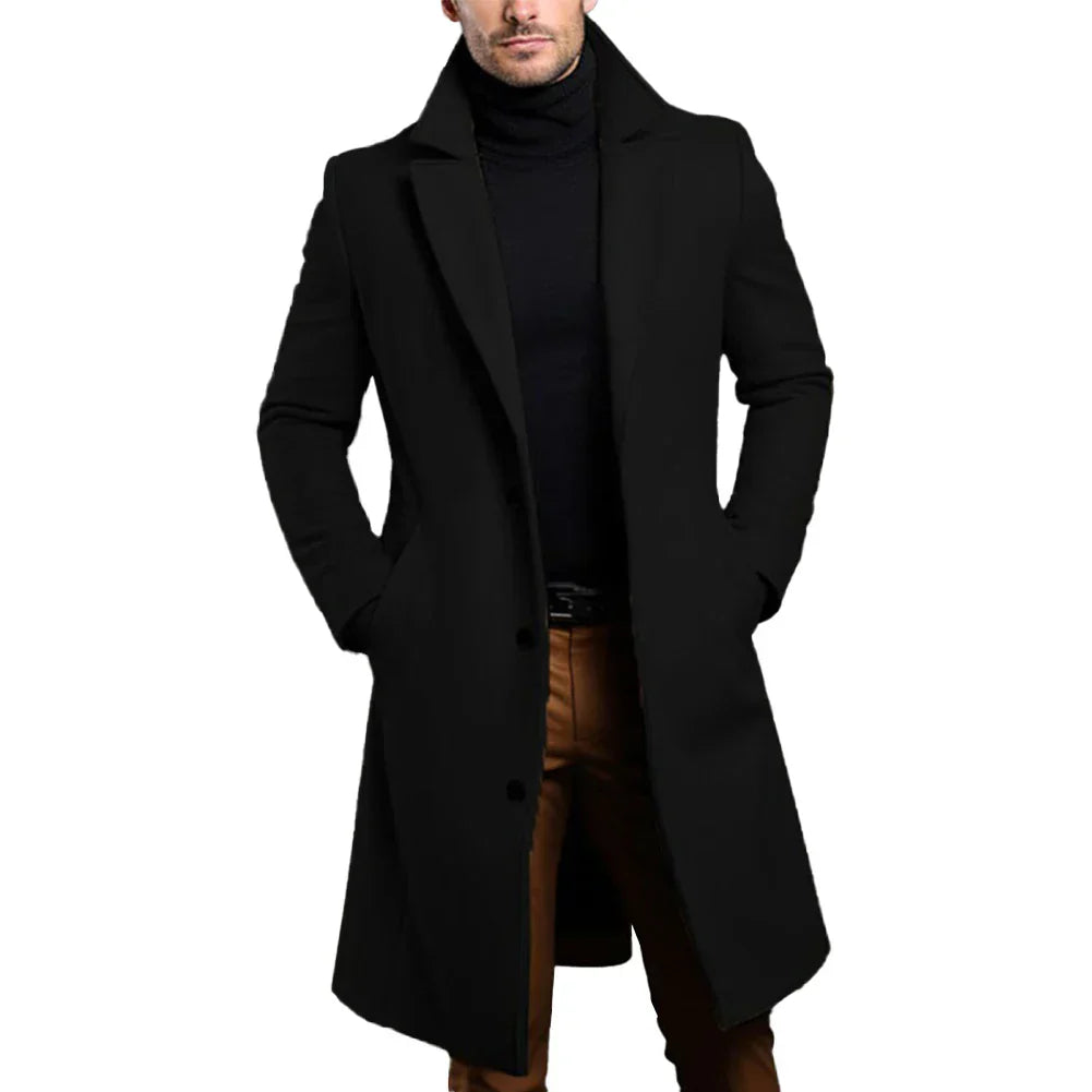 Preston | Manteau Homme Chic | Taille Longue