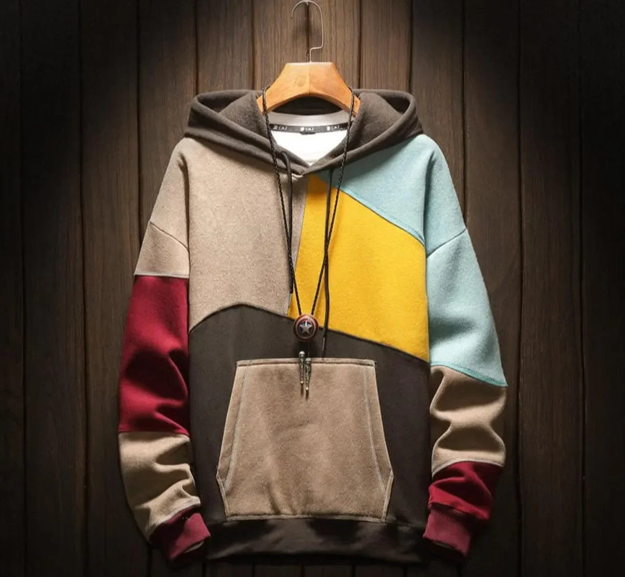 Sweat à Capuche Coloré pour Homme | Pratique pour Tous les Jours - LuxeStyle