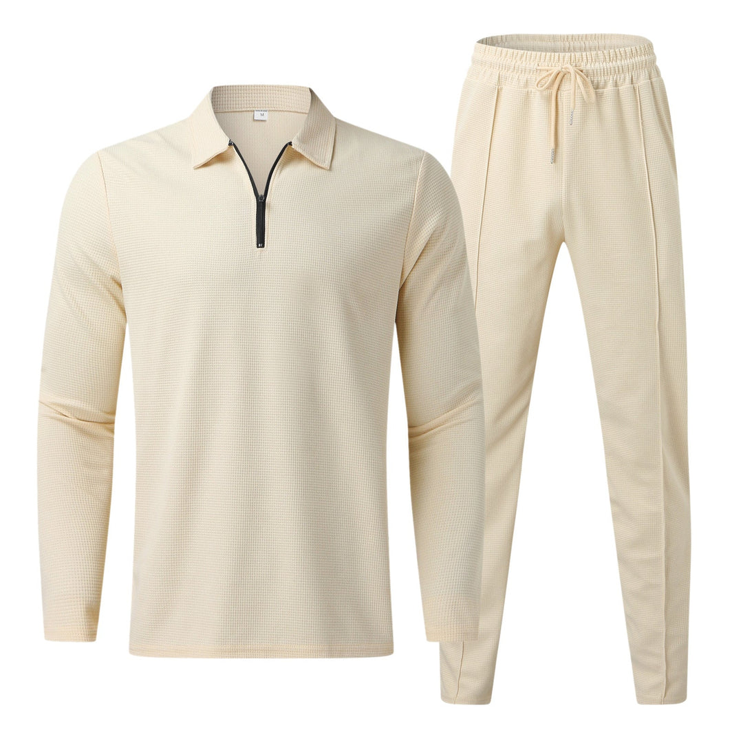 Chemise et Pantalon Slim Élégant pour Homme